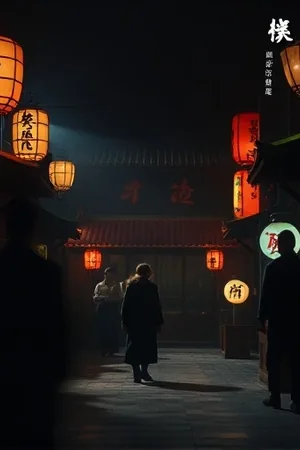 北纬四十七剧集封面：雪夜停电后亮起的一排窗